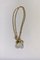 Sterling Silver Gilded & Porcelain Necklace Pendant No 239 by Georg Jensen for Royal Copenhagen, Image 4