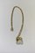 Sterling Silver Gilded & Porcelain Necklace Pendant No 239 by Georg Jensen for Royal Copenhagen 2