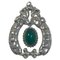 Suspension Collier 826 en Argent avec Chrysoprase N ° 14 de Georg Jensen 1