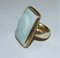 Jais Nielsen Gilded Sterling Silver Ring by A. Dragsted for Royal Copenhagen, Image 3