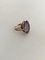 14 Karat Gold Ring Marked JF Ornamented with Amethyst Stone 2