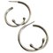 Sterling Silver & Pearl #288 Earrings by Torun for Georg Jensen, Set of 2 1