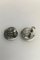 Boucles d'Oreilles # 127b en Argent Sterling de Georg Jensen, Set de 2 3