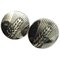 Sterling Silver #127b Earrings from Georg Jensen, Set of 2, Image 1