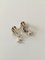 Sterling Silver Earclips with Dolphins #129 from Georg Jensen, Set of 2, Image 3