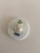 Porcelain Button with Hand-Painted Flower Motif from Royal Copenhagen, Image 2