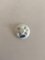 Porcelain Button with Hand-Painted Flower Motif from Royal Copenhagen 2