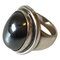 Sterling Silver Ring No 46a with Hematite from Georg Jensen, Image 1