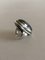 Anello # 46e in argento ed ematite di Georg Jensen, Immagine 2