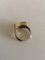 18 Karat Partly Rhodinated Gold Ring with 10 Brilliant Diamonds from Georg Jensen 2