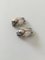 Oreilles N ° 108 en Argent Sterling de Georg Jensen 2