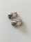 Sterling Silver Ear Clips No 108 from Georg Jensen, Image 2
