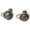 Sterling Silver Flower #68 Earrings from Georg Jensen, Set of 2, Image 1