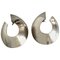 Modern Style Sterling Silver #377 Earrings from Georg Jensen, Set of 2 1