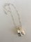 Sterling Silver X20 Necklace from Lapponia Finland 2