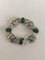 Green Agate & Silver #12 Bracelet from Georg Jensen 3