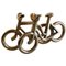 Brass #5214 Pendant of Bicycles from Georg Jensen 1