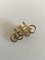 Brass #5214 Pendant of Bicycles from Georg Jensen 3