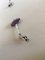 Sterling Silver Torun Earrings No. 245 with Amethyst from Georg Jensen, Image 2