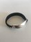 Lapponia Finland Leather & Sterling Silver Wristband, Image 3