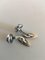 Sterling Silver #44 Cufflinks from Georg Jensen, Set of 2, Image 2