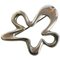 Sterling Silver Splash Brooch No. 321 by Henning Koppel for Georg Jensen, Image 1