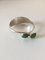 Sterling Silver & Green Stone Bracelet from Hans Hansen 4