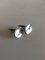 Boutons de Manchette # 200 Argent Sterling de Georg Jensen, Set de 2 2