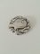 Sterling Silver #123 Brooch with Dove from Georg Jensen 2