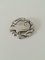 Sterling Silver #123 Brooch with Dove from Georg Jensen, Image 2