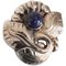 Sterling Silver & Lapis Lazuli #71 Brooch from Georg Jensen, Image 1