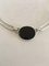 Sterling Silver Necklace with Black Onyx Pendant Piece from N.E. From, Image 2