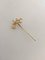 Gilded Brass Bicycle Pin Needle from Georg Jensen 2