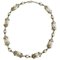 Sterling Silver No. 15 Necklace with Silver Stones from Georg Jensen 1