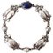 Sterling Silver Bracelet with Lapis Lazuli No 11 from Georg Jensen, Image 1