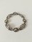 Sterling Silver No. 18 Bracelet with Flower Links from Georg Jensen, Image 2