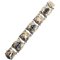 Sterling Silber No. 32 Bracelet with Synthetic Sapphire from Georg Jensen 1