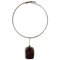 Necklace in Sterling Silver and Amber from Bent Knudsen 1