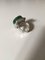 Sterling Silver Ring with Green Stone from Bent Knudsen 4