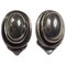 Sterling Silver No. 86b Clip Earrings from Georg Jensen, Image 1