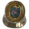 Sterling Silver & Gold Ring with Opal by Ole W. Jacobsen, Image 1