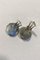 Sterling Silver No 36 Opal Ear Clips from Georg Jensen, Set of 2, Image 3