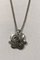 Sterling Silver Necklace with No 263 Pendant with Garnet from Georg Jensen, Image 3