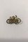Brass Double Bicycle Necklace Pendant No 5215 from Georg Jensen 2
