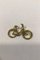 Gilt Brass Womans Bicycle Pendant from Georg Jensen 2