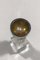 Sterling Silver Ring with Pearl Bowl Shaped Gilt Inside Ring by Hans Hansen, Image 5