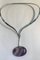 Sterling Silver Torun Neck Ring No 169 and Pendant No 133 from Georg Jensen 6