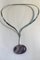 Sterling Silver Torun Neck Ring No 169 and Pendant No 133 from Georg Jensen, Image 5