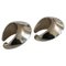 Boucles d'Oreilles N ° 126 en Argent Sterling par Nanna Ditzel pour Georg Jensen, Set de 2 1