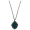 Sterling Silver Necklace with Pendant No 10 from Georg Jensen, Image 1